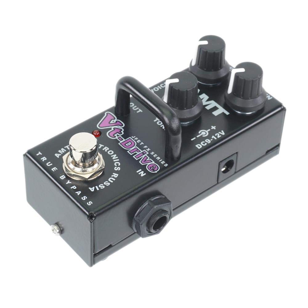 AMT Electronics Vt-Drive Mini JFET Guitar Distortion Pedal (VHT Emulate)