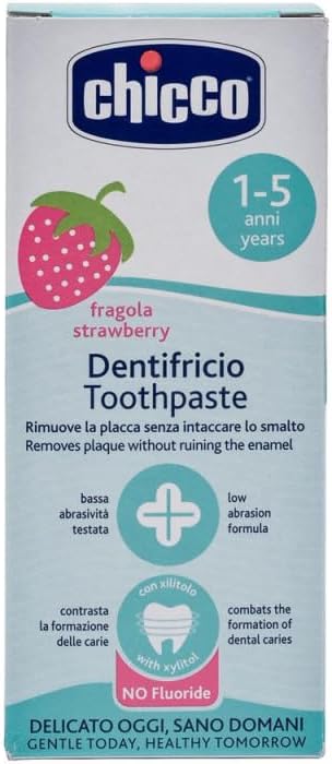 Chicco Çilekli Diş Macunu (12 Ay+)