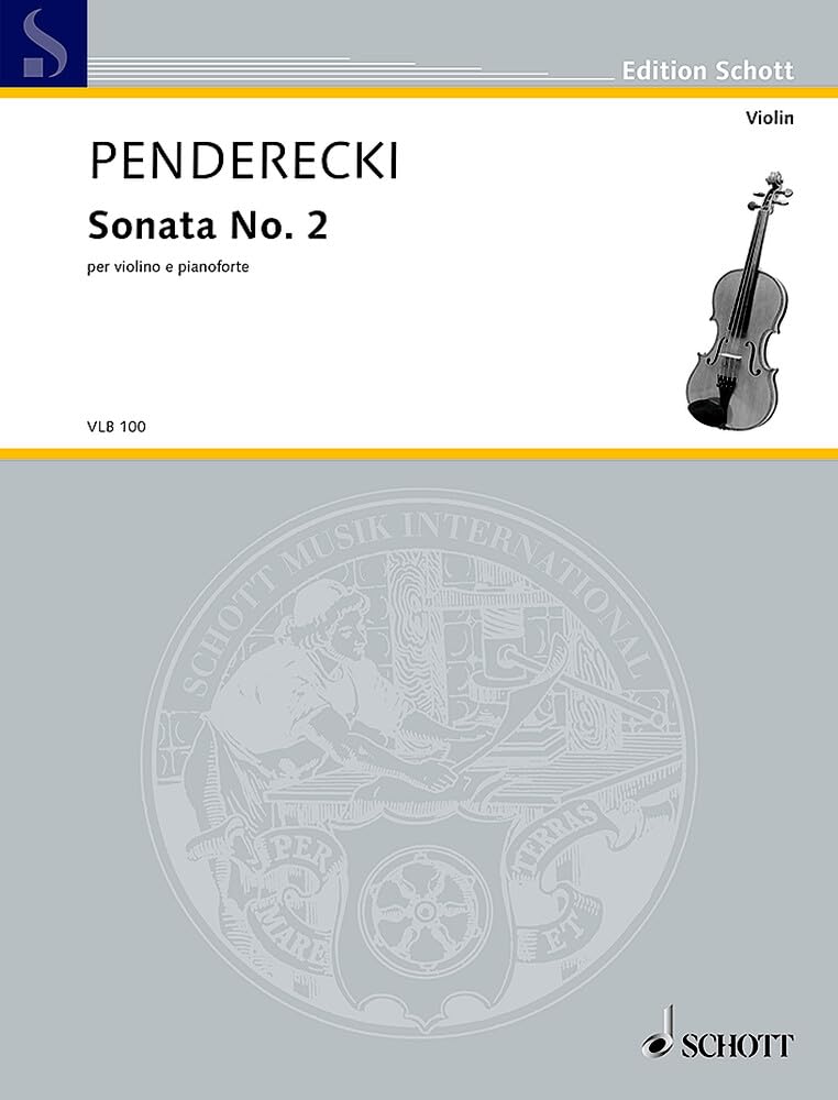 Sonata No. 2: per violino e pianoforte. violin and piano.