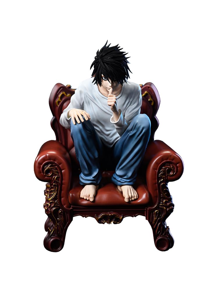 Zhongkaihua 3 figuras de anime modelo L/Amane sofá sentado quieto personaje de dibujos animados luz Yagami estatua de PVC coleccionables adornos de escritorio regalos