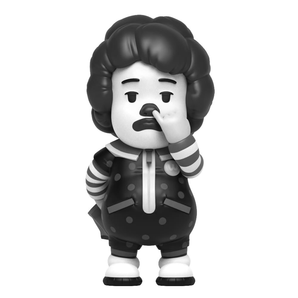 その他 mighty jaxx  White Micro Anatomic Anatomy Mini Fig By Jason Freeny x Mighty Jaxx