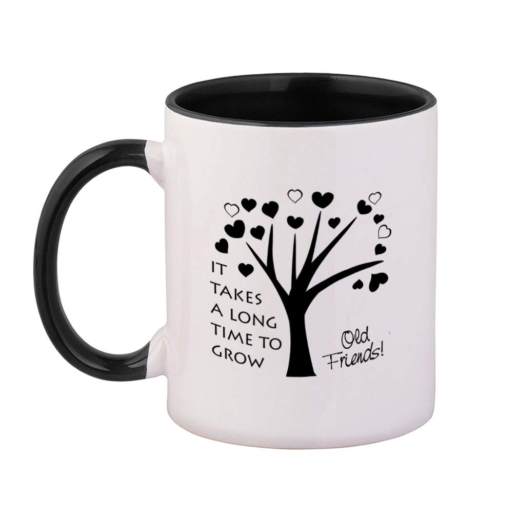 Taza De Regalo Se necesita mucho tiempo para hacer viejos amigos. Taza De