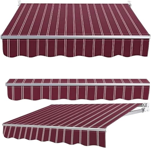 Tissu de remplacement pour auvent de terrasse en polyester imperméable