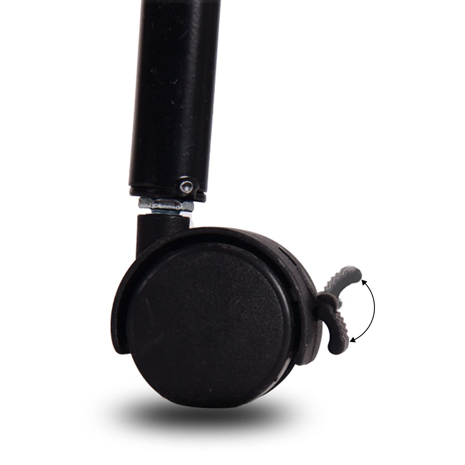 Cambiador de bebé portátil, plegable, con espacio de almacenamiento, cambiador de altura ajustable, con ruedas y cinturón de seguridad, cómoda para bebés y niños pequeños (negro)