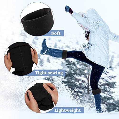 Image of Hercicy Hunting Boots Socks Rain Boot Liners Stitch Cable Snow Warm Fleece Socks for Hiking Outdoor
