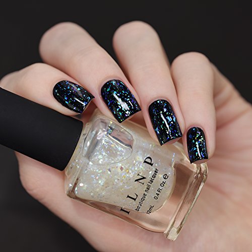 Image of ILNP Wonderland - Teal, Purple, Blue Color Shifting Iridescent Flakie Topper Nail Polish