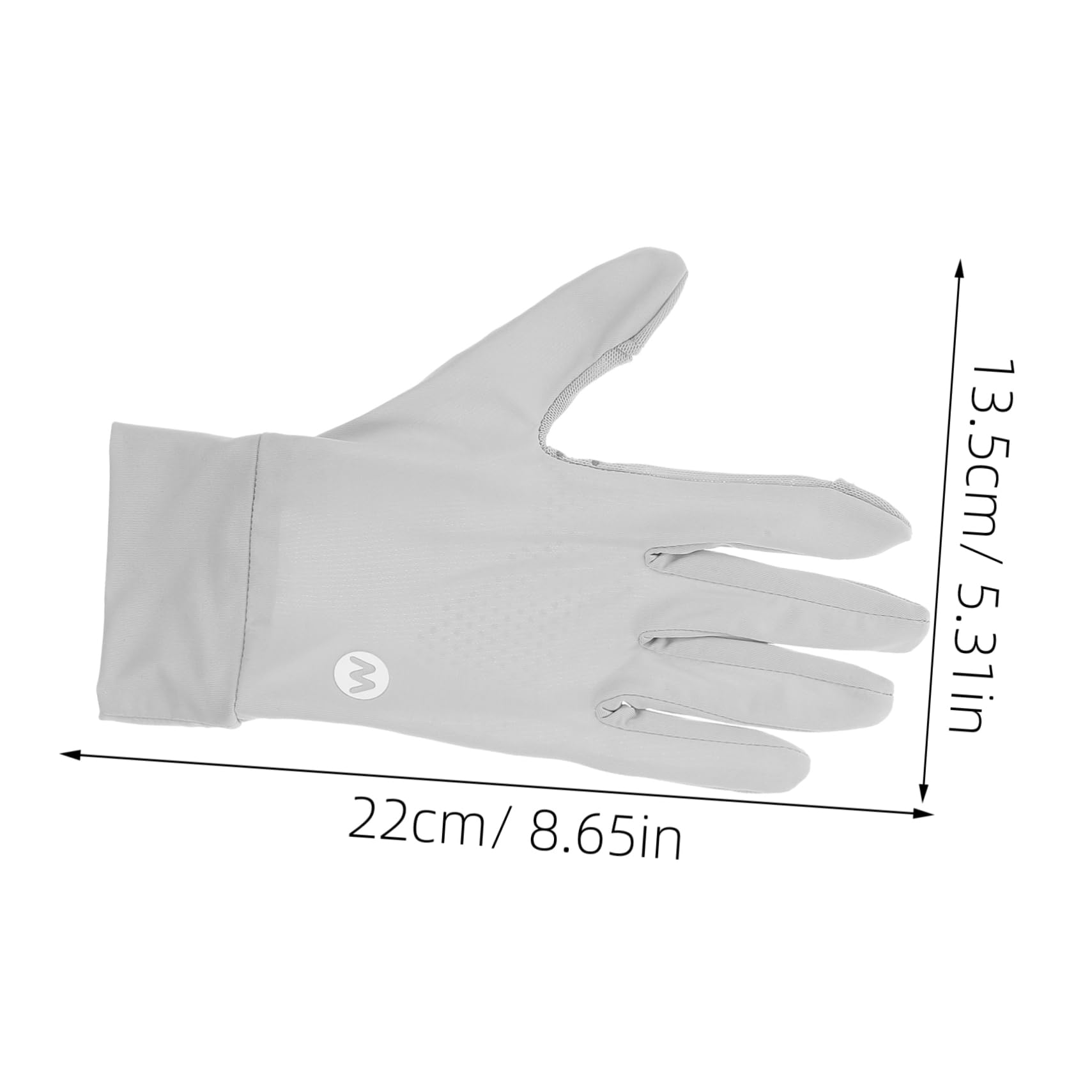 FOMIYES 1 Pairs Full Finger Driving Gloves Breathable Sun Protection Cooling Sports Gloves for Cycling Hiking and Outdoor Activities Stylish and Non Slip Design for Summer Use