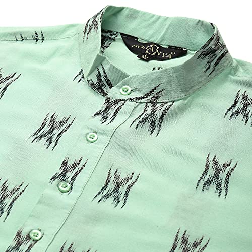Image of SOJANYA (Since 1958 Men's Cotton Printed ONLY Kurta