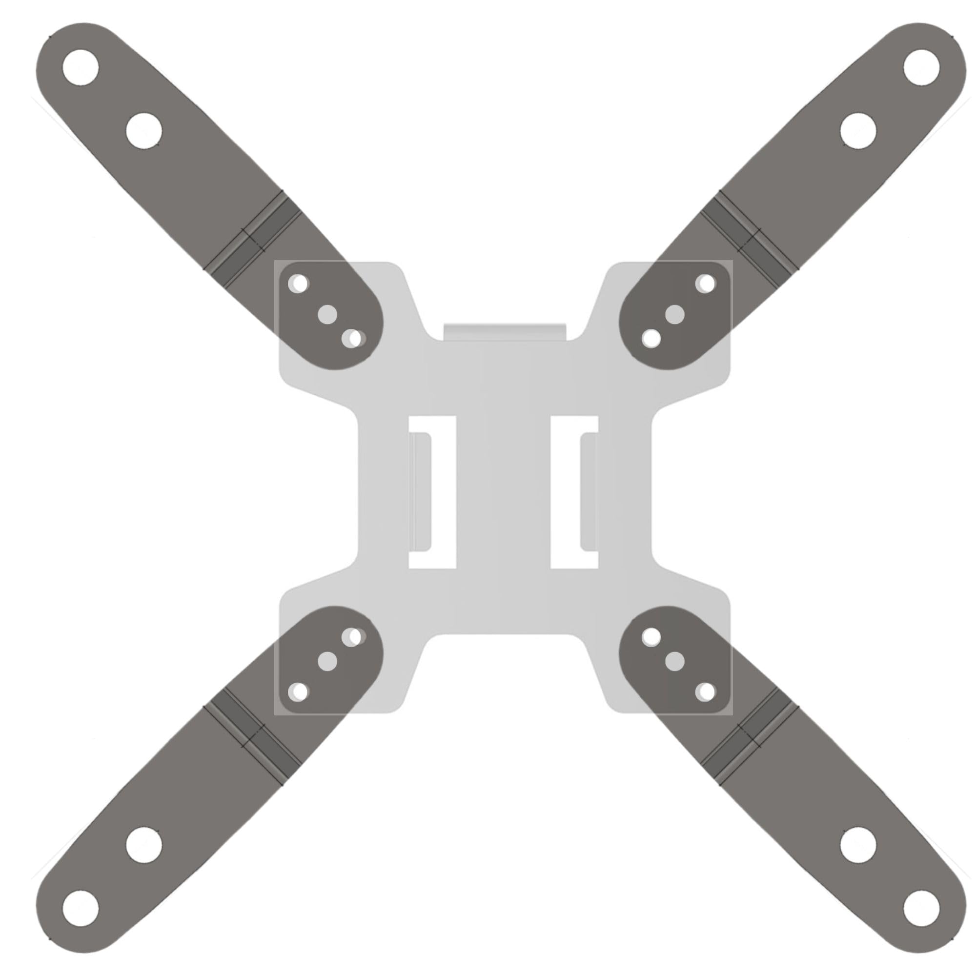 Mounting VESA Extender with Screw Kit for TV & Monitors 100x100 mm to 200X200 mm, 100x200 mm, 200x100 mm-image-22