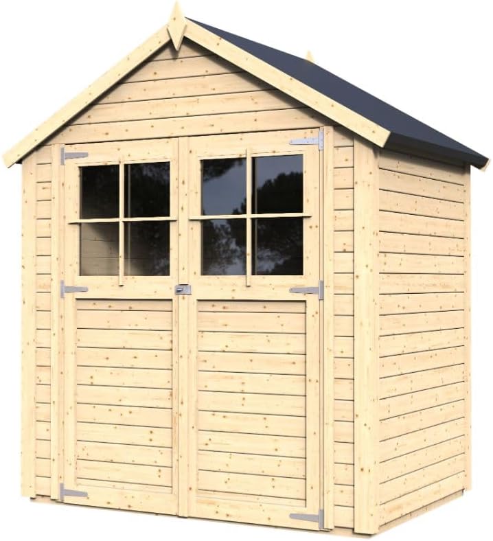 Alpholz Gerätehaus Osterbek | Satteldach 202x131 cm