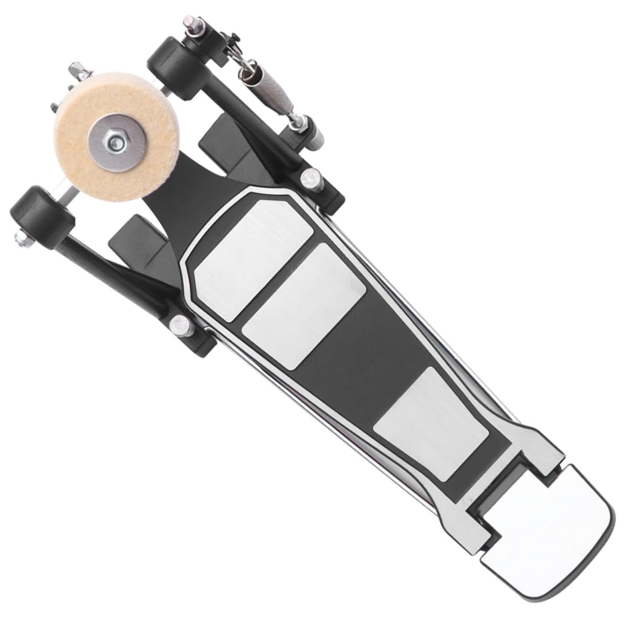 Pédale de Grosse Caisse Sturdy avec Angle et Hauteur Réglables Accessoire de Percussion pour Tambours Pédale Simple Durable