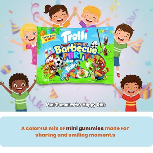 Trolli Sweet Barbecue Party 19 Minis 360g miniatura 3