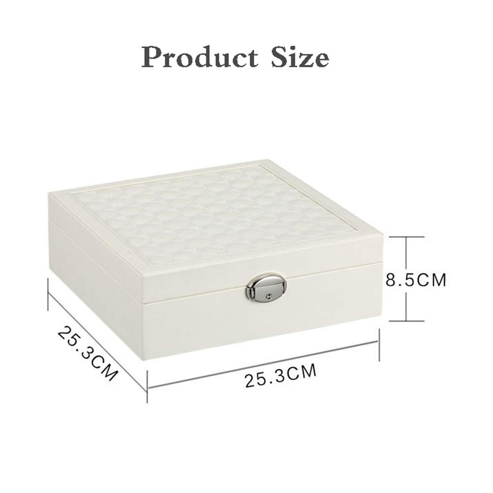 Caja Neceser Maquillaje, Bolsa de Cosméticos Organizador- Brochas de Maquillaje Estuches, Funda de Viaje para Cosméticos Joyería/Labial/Cepillo de Sombra Saludable