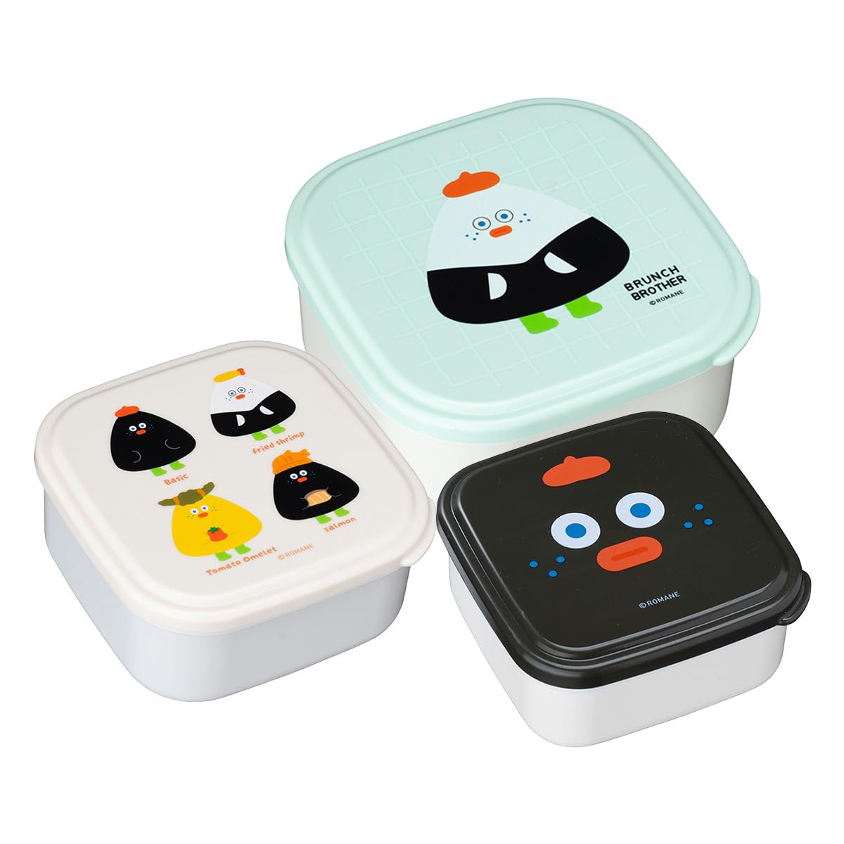 Amazon｜BRUNCH BROTHER ランチボックス 3Pセット 弁当箱 保存容器 お
