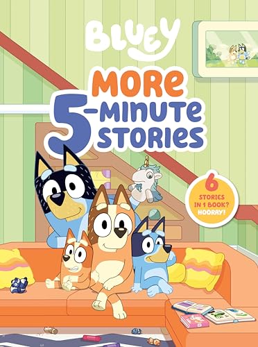 Bluey: More 5-Minute Stories: 6 Stories in...