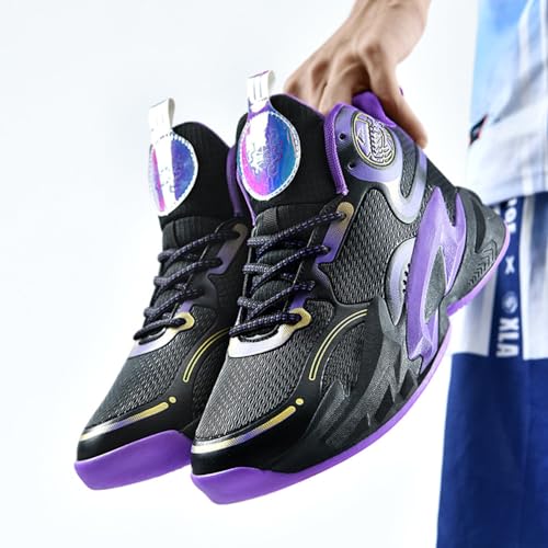 Unisex Basketball Shoes Breathable Non Slip Running Athletic Cushion Sports Fashion Sneakers3