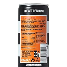 Fiery Ginger Beer by The Artisan Drinks Company – 200mlx24 cans – Natural Ingredients – A Blend of Root Ginger, Cloudy Lemon And A Hint of Chilli – Ginger Beer for Rum, Bourbon & Vodka Fiery Ginger Beer by The Artisan Drinks Company - 200mlx24 cans - Natural Ingredients - A Blend of Root Ginger, Cloudy Lemon And A Hint of Chilli - Ginger Beer for Rum, Bourbon & Vodka – The Artisan Drinks Company