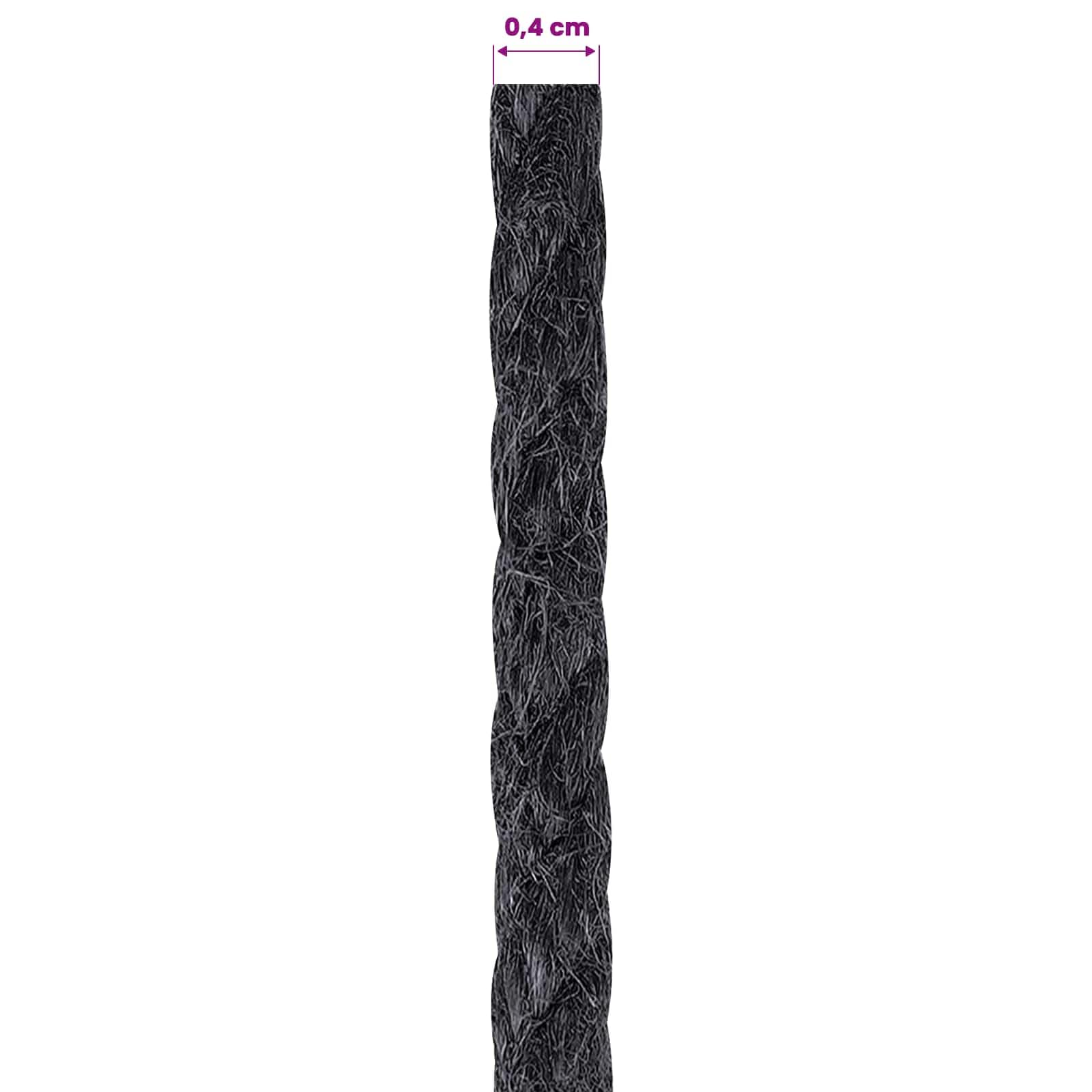 Spago di iuta da 4 cm, 100% Tossa, 3 strati, robusto e assorbe l'umidità, per giardino, artigianato, casa, esterni, officina, versatile e resistente