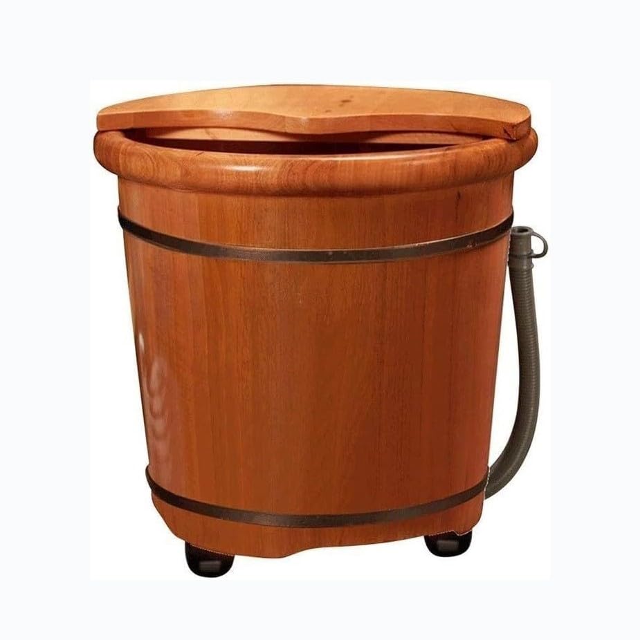 Baño de pies de madera spa masajes e Hidromasaje