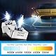 BIHEE D5S Xenon Brenner 8000K Diamond Blaulicht HID Scheinwerferbirnen 35W Scheinwerferlampe Metallstents Base Auto Scheinwerfer Birne Autolampe, 2 Stücke