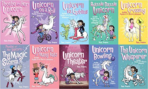 Phoebe and Her Unicorn Series, juego de 10 libros : Dana Simpson ...