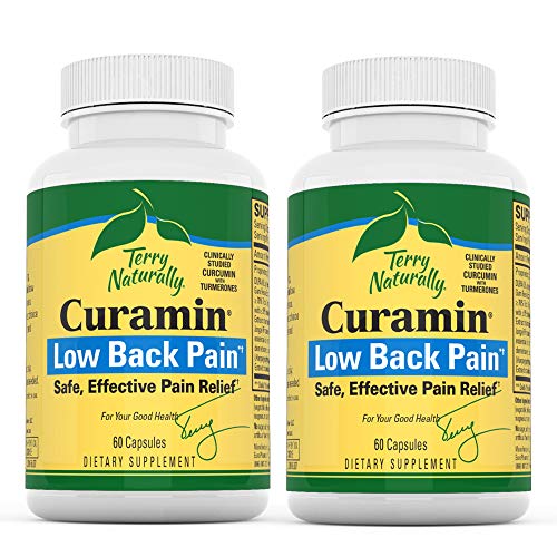 Terry Naturally Curamin Low Back Pain (2 Pack) - 60 Vegan Capsules