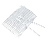 G2PLUS 200PCS Lip Gloss Applicators, Transparent Disposable Lip Brushes, Lipstick Gloss Wands Applicator Perfect Makeup Tool Kits