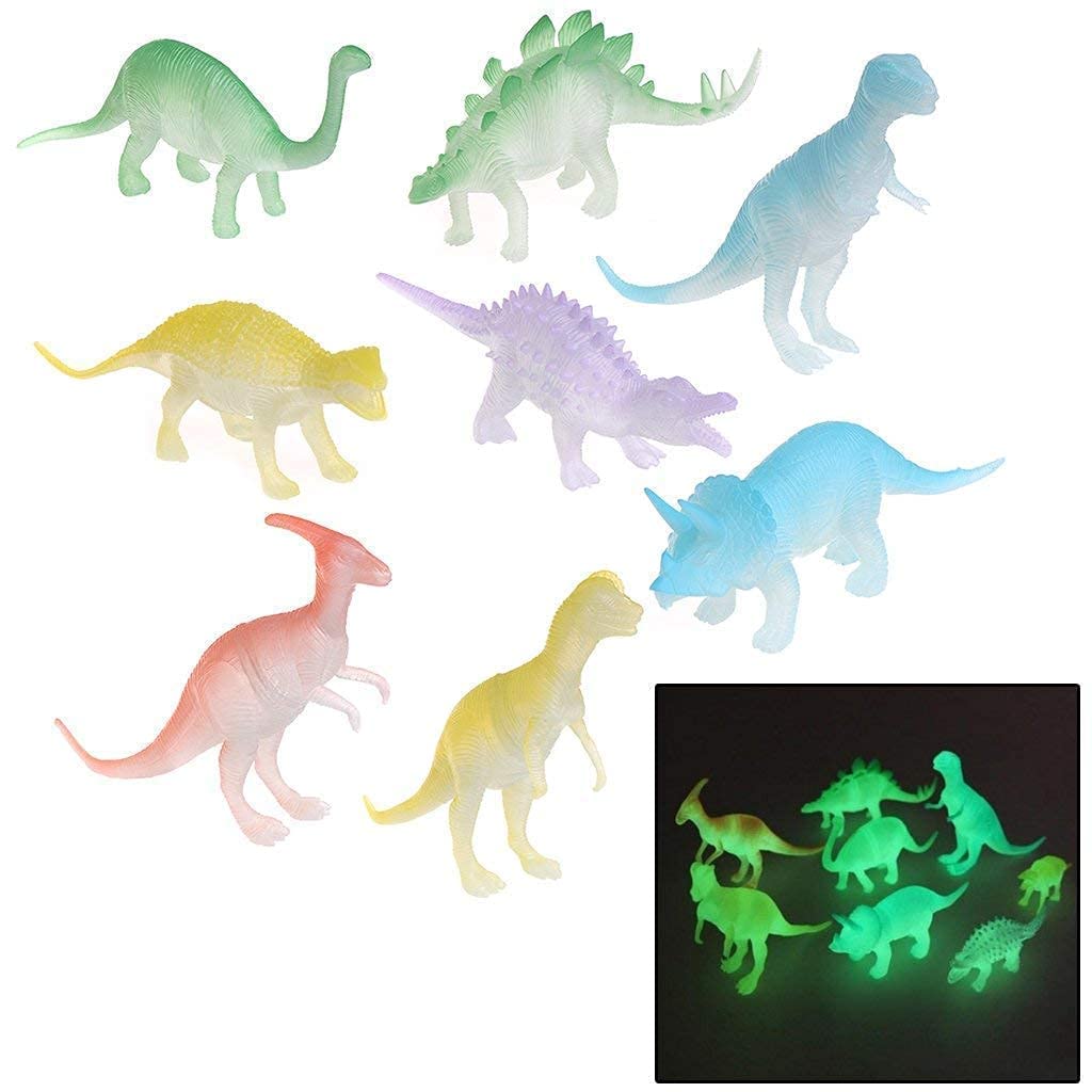 Urban Creation 8ps Glow Dinosaur Animal Toy Realistic Action Figures Birthday Party and Education and Learning for Boys and Girls (B09S9TL9XD) Amazon Price History, Amazon Price Tracker