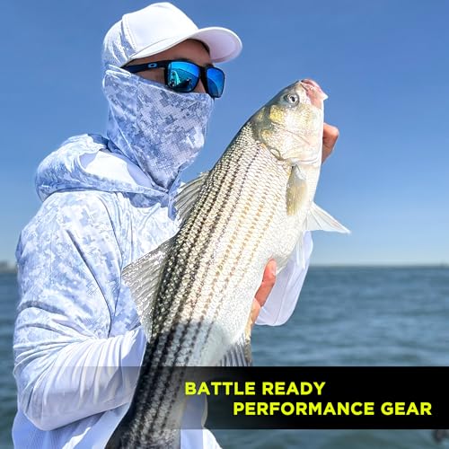 SYNKER Stealth All Weather Performance Fishing Camo Hoodie | UPF 50+ Long Sleeve Shirt for Men and Women, Camouflage4