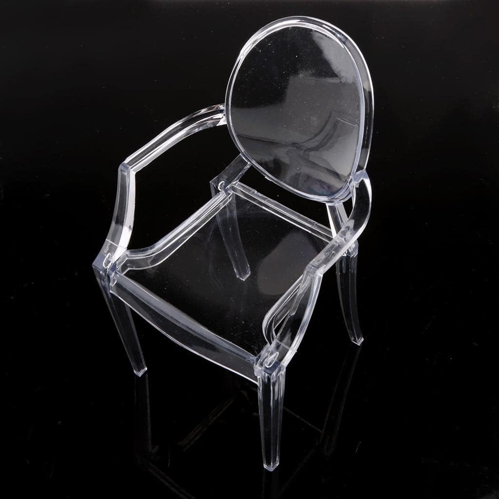1/6 ABS Dining Chair Furniture for Doll Armchair