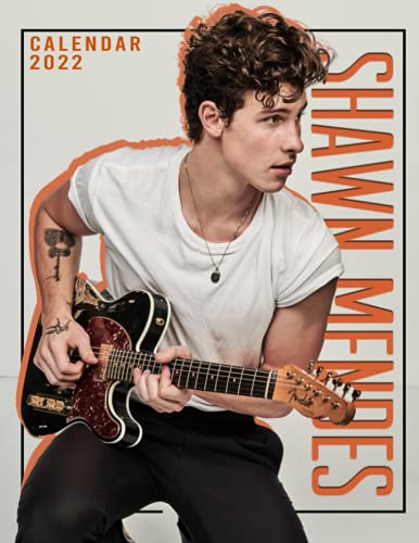 Shawn Mendes Calendar 2022: Shawn Mendes OFFICIAL Calendar 2022 - SEP 2022 to SEP 2023 calendar with Exclusive Photos to decor your desk - Music Pop ... Celebrity (Kalendar Calendario Calendrier)