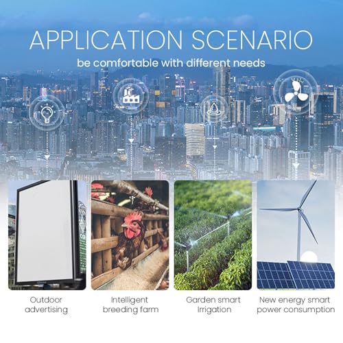 Voltímetro modular para panel eléctrico LiebeWH con pantalla LCD clara 4