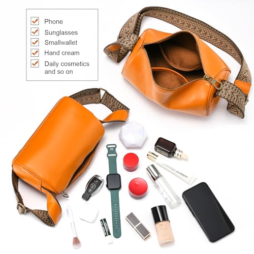 Yonami Genuine Leather Crossbody Bags - Trendy Small Purses for Women4