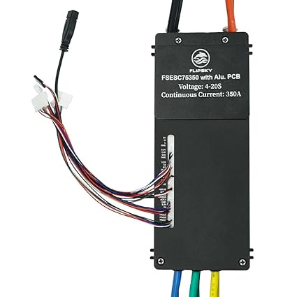 FLIPSKY FSESC 75350 84V High Current 350A ESC Base On Vesc with Aluminum Case Water Cooling Enclosure for E-Foil Fighting Robot Surfboard AGV Robot