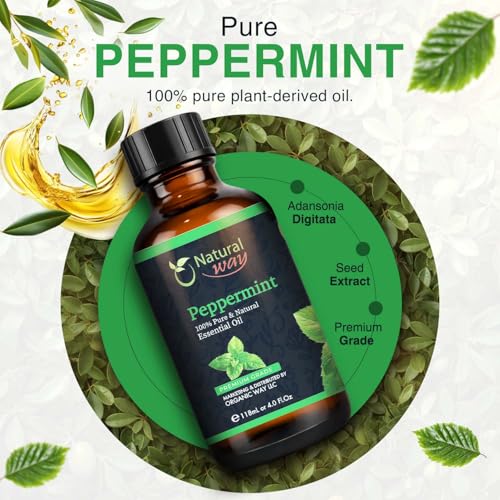 Aceite esencial de menta para aromaterapia 118 mL miniatura 2