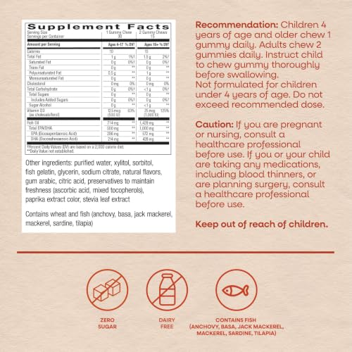 Nature's Way Omega-3 Gummy Chew