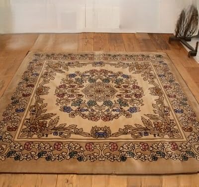 (訳あり)絨毯 (3畳 長方形 250×200) キャニオン ベージュ