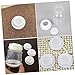 Kisangel 10pcs Silicone Seal Ring for Milk Storage Bottles Practical Leak Gasket for Enhanced Sealing and Safety Compatible with Wide Mouth Storage Containers