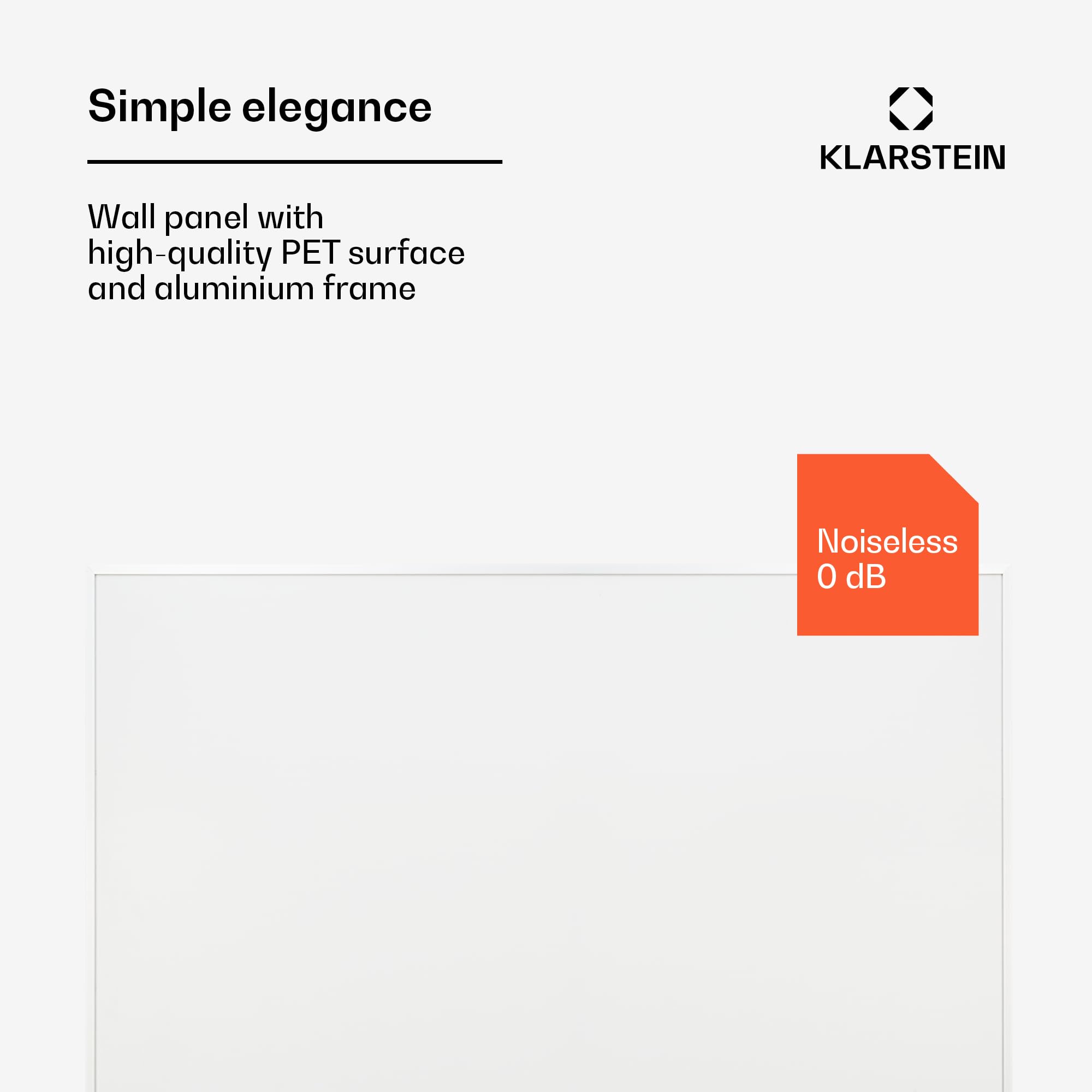 Klarstein Ogrzewanie na podczerwień z termostatem, 600W grzejnik elektryczny, Smart Home ogrzewanie do montażu ściennego, IR ze sterowaniem IoT/WiFi, Płaski grzejnik do pomieszczeń wilgotnych, bez CO2