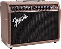 6” SPEAKER WITH “WHIZZER” CONE: For more effective high-frequency response, the Acoustasonic 40 bears the unusual distinction of being the only Fender guitar amp to use a “whizzer” cone—a small supplementary speaker cone attached to the voice coil of...