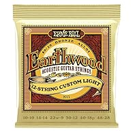 New Custom Light 12-String set offers players more options Earthwood 80/20 sets feature a great bright and balanced tone Excellent projection and clarity Crafted in the USA with the freshest and finest materials Element Shield packaging ensures your ...