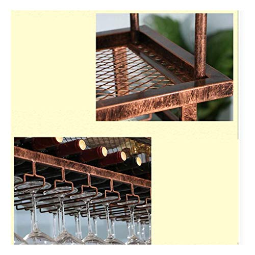 Soporte para copas de vino CGF 100x30cm marrón miniatura 6