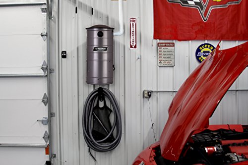 VacuMaid UV150CKP1 Extended Life Wall Mounted Commercial Vacuum with 50 ft. Car Care Kit (Unit and Kit Plus 1 Inlet) - Thumbnail 5