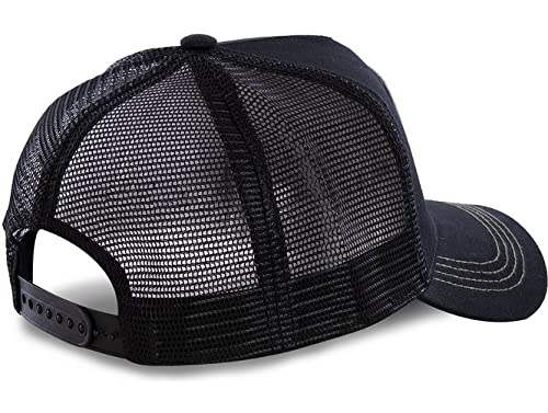 Gorra Trucker Unisex Ajustable Bunny Negro miniatura 4