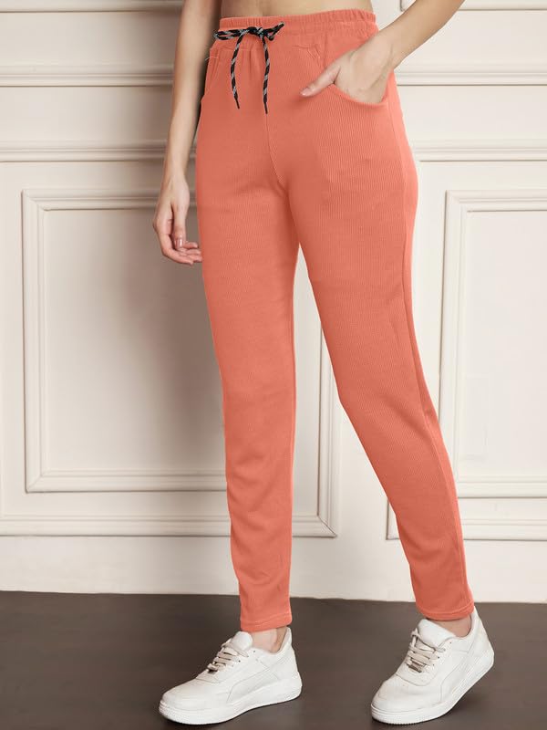 Image of DTR FASHION Polyester Blend Solid Lining Tracksuit | Night Wear Suit For Women