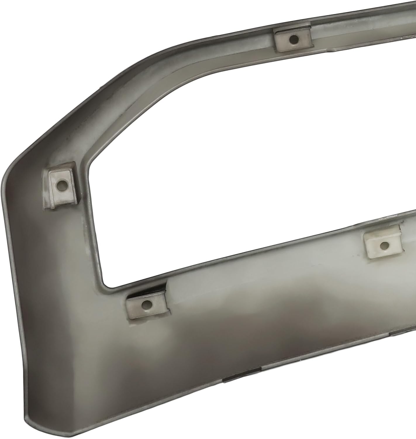 PENSUN Front Lower Open Skid Plate Valance Fit for GMC Sierra 1500 2022 2023 2024 Gloss Black 84878749