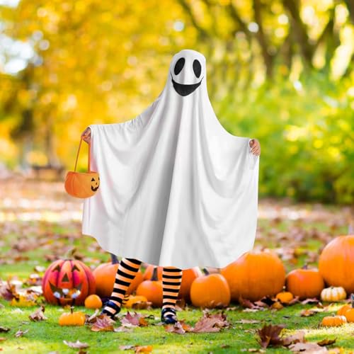 Disfraz de fantasma para niños FOIMAS 5-9 años miniatura 6