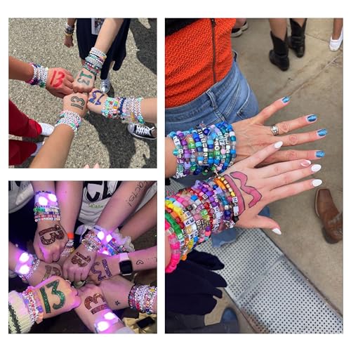 11pcs Unisex Contemporary Chain Bracelets: Friendship, Music, Party & Fashion Inspired Designs2