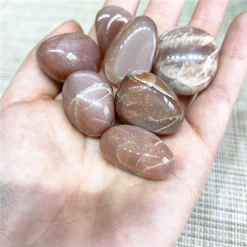 Natural Stones Gravel Tumbled Crystals Quartz Chips Bulk Agates Aquarium Home Decoration Decor Room,Topaz,100g Crystals and Stones(Color:Rose Crystal,Size:100g)