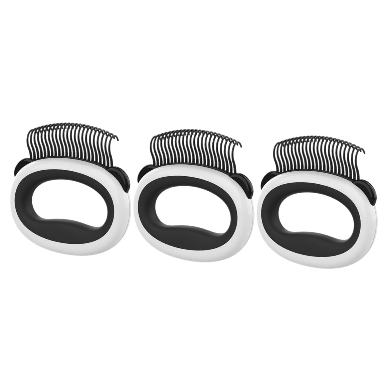 FRCOLOR 3piezas Cepillo Para Gatos y Gatitos Peine De Cuidado Para Eliminador De y Pelos Sueltos Herramienta De Limpieza De Pelo Para Gatos De Interior Diseño Ergonómico y Peine De